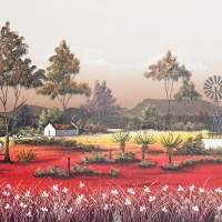 Landscape Cows